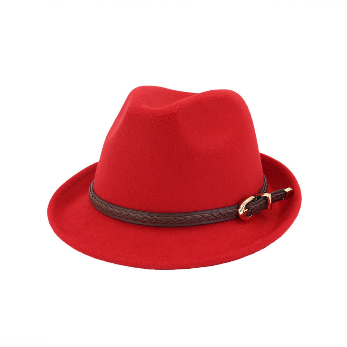 Новая AliExpress Amazon мужские и женские аксессуары для ремня джазовая шерстяная Подарочная шляпа британская пара...