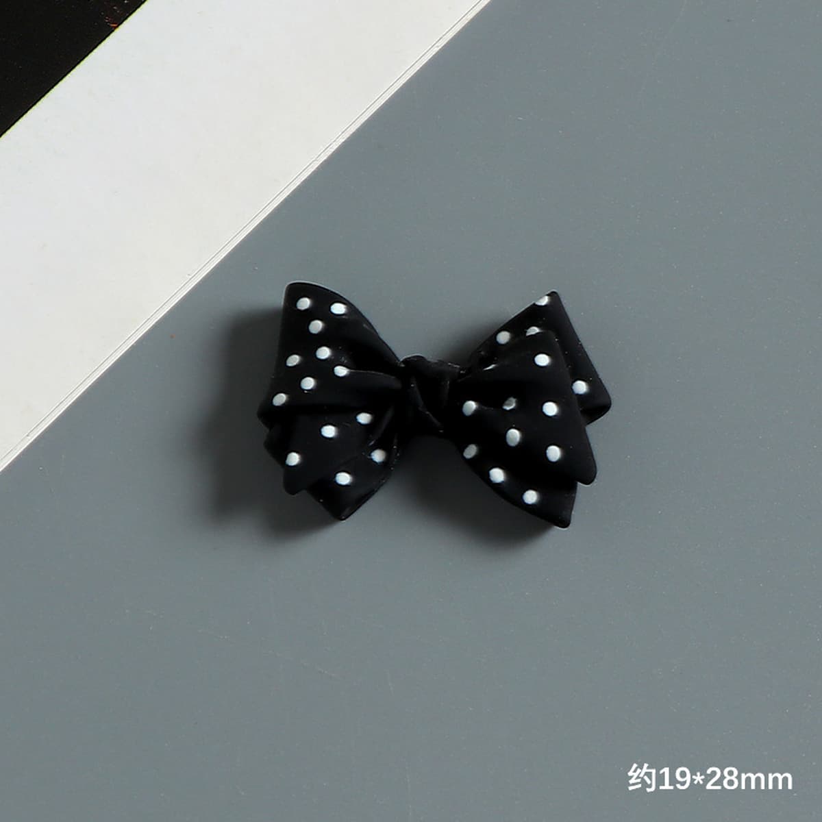 Черно-белый бант солнцезащитные очки шлепанцы смола гаджет diy сливочный клей водяной стакан для холодильника наклейки для...