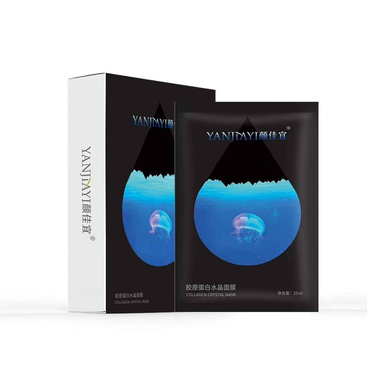 Женщины маски сна коллагена мыть-свободные моистуризинг кристаллический выход фабрики маски студня