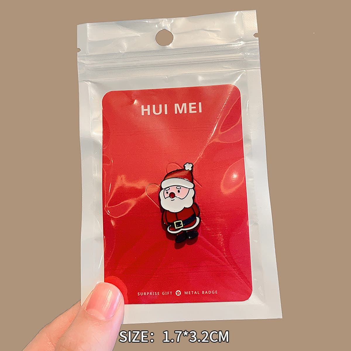 Рождественская брошь мультфильм капли масла металлический значок рождественские украшения старик дерево Лось колокольчик...