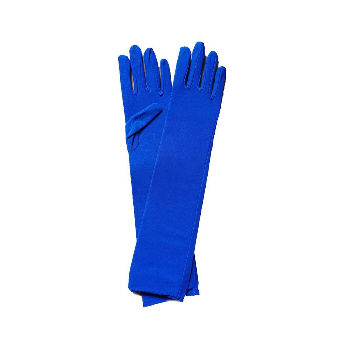 Перчатки Amazon 53cm из молочного шелка, эластичные, для вечеринок и фестивалей, аксессуары для костюмов, черные длинные...