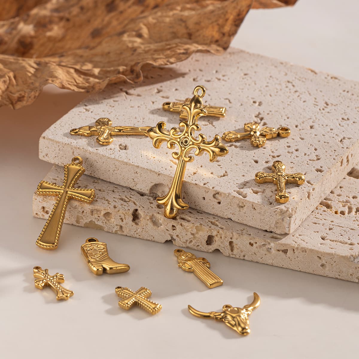 Tina Европейский и американский ретро нишевый религиозный дизайн креста DIY ювелирные аксессуары с высокой цветостойкостью...