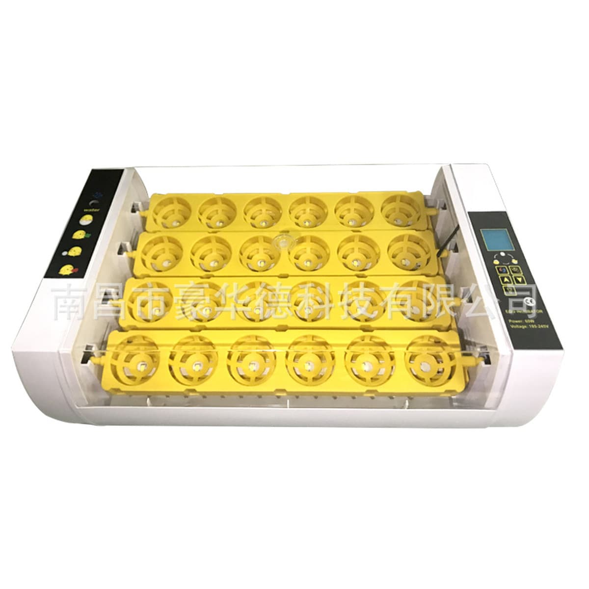 Интеллектуальный инкубатор для кур с двойным дисплеем температуры и влажности, автоматическим поворотом яиц, для внешней...