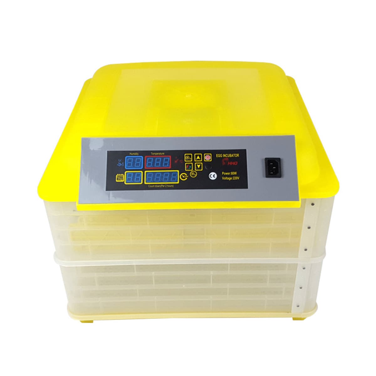 Трансграничный полностью автоматический инкубатор для яиц с дисплеем температуры и влажности, умный инкубатор для птицы, для...