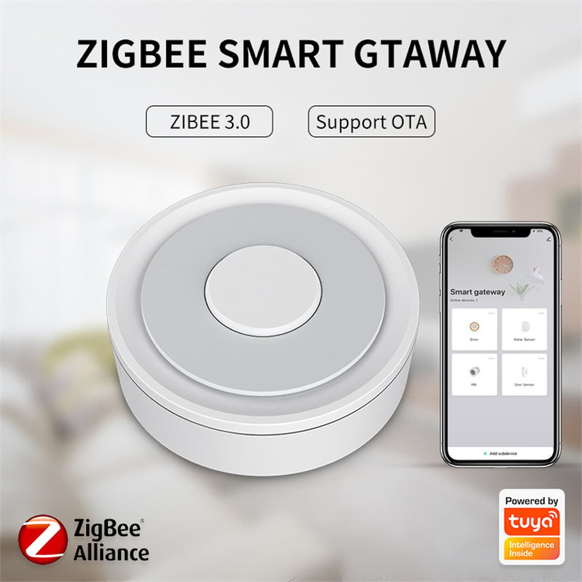 Apple HomeKit двухрежимный проводной граффити zigbee шлюз умный дом продукт система дистанционного управления