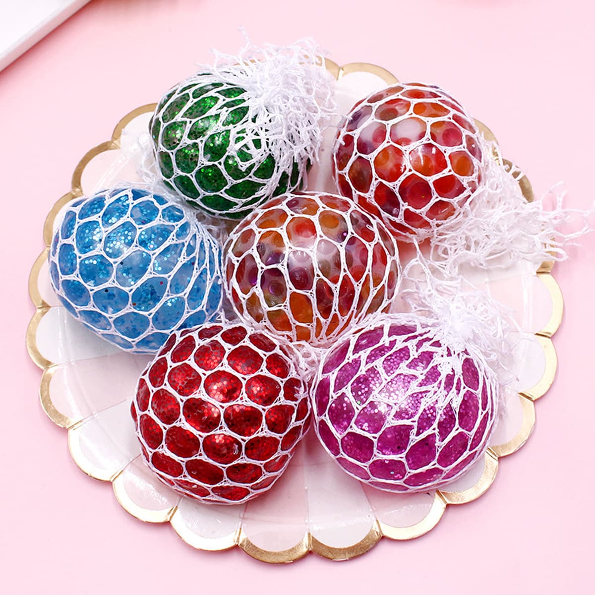 Трансграничный вентиляционное отверстие Виноградный шар Мяч для декомпрессии под давлением Детские интернет-знаменитости...