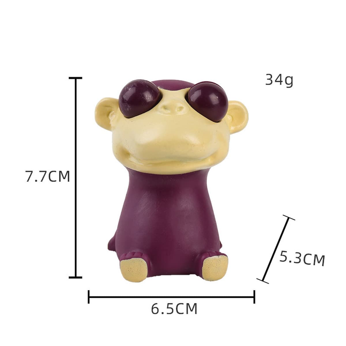 Новая и уникальная игрушка-баг, которая заставляет глаза вылезать из орбит, игрушка-мультяшная игрушка для снятия стресса,...