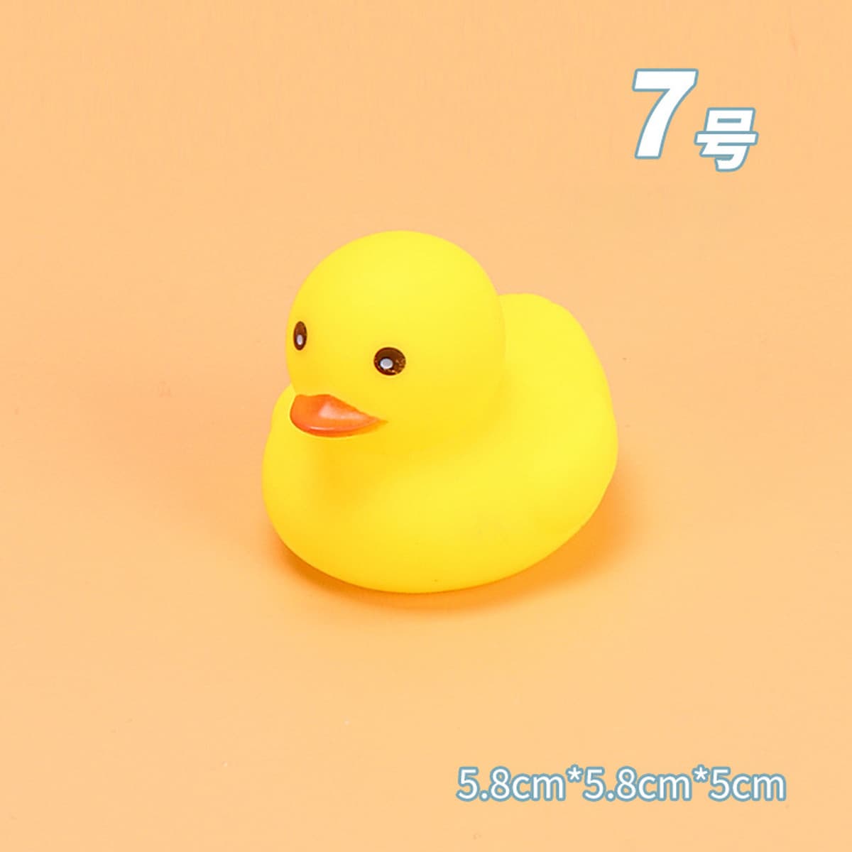Детские игрушки для купания и воды, детская мягкая резиновая щепотка и кричащая маленькая желтая утка, большая желтая утка...