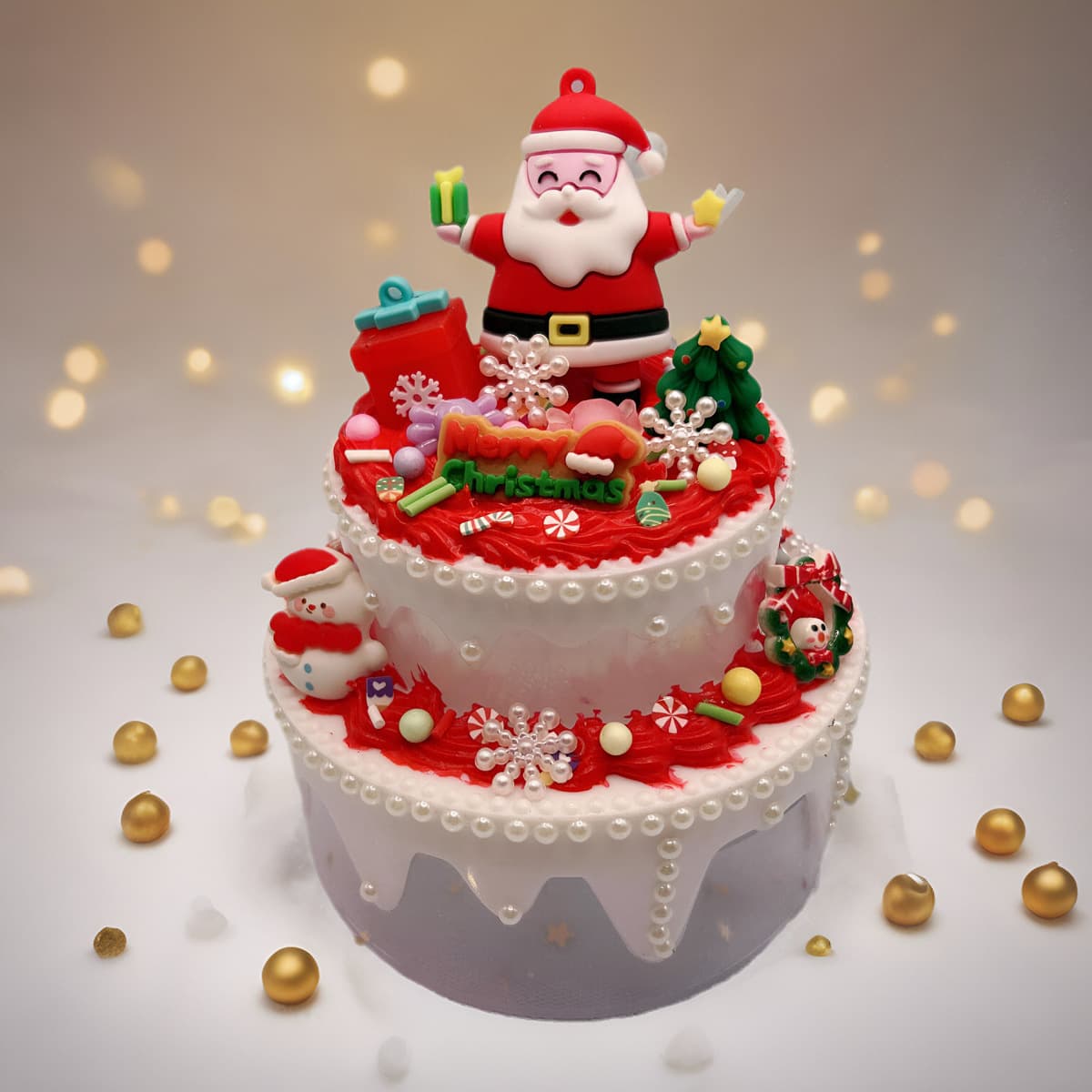 Детский diy крем-клей торт коробка для хранения креативные настольные украшения для детей родитель-ребенок ручной работы...