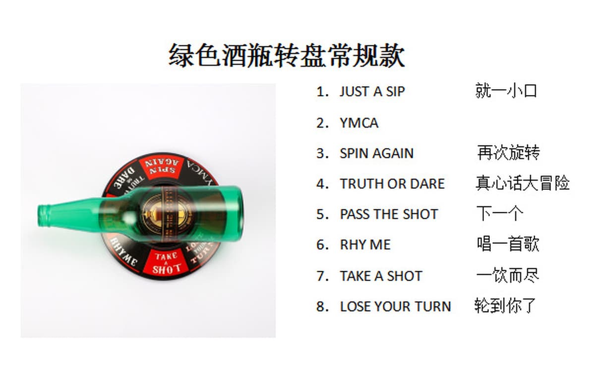 Пивная Бутылка Игра Питьевая Игра Вращающаяся Бутылка Вина Поворотный Стол Бар Игровой Костюм КТВ Весело Игрушка Вечеринка