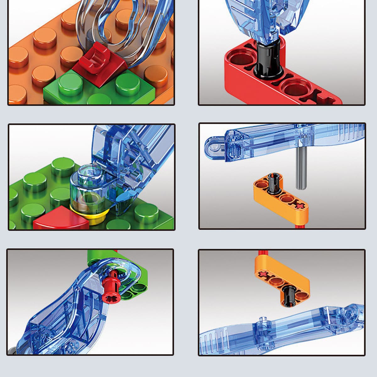 Стандартные строительные блоки Lego для разборки, высокие строительные блоки из мелких частиц, вспомогательный инструмент...