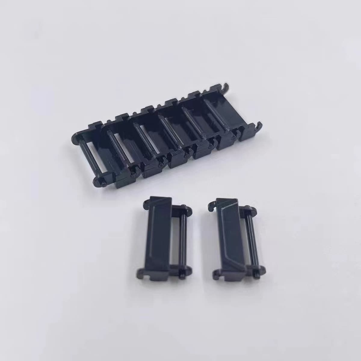 Строительные блоки бронированных транспортных средств MOC с мелкими частицами, совместимые с Lego 2 Grid Wide Tank Track,...