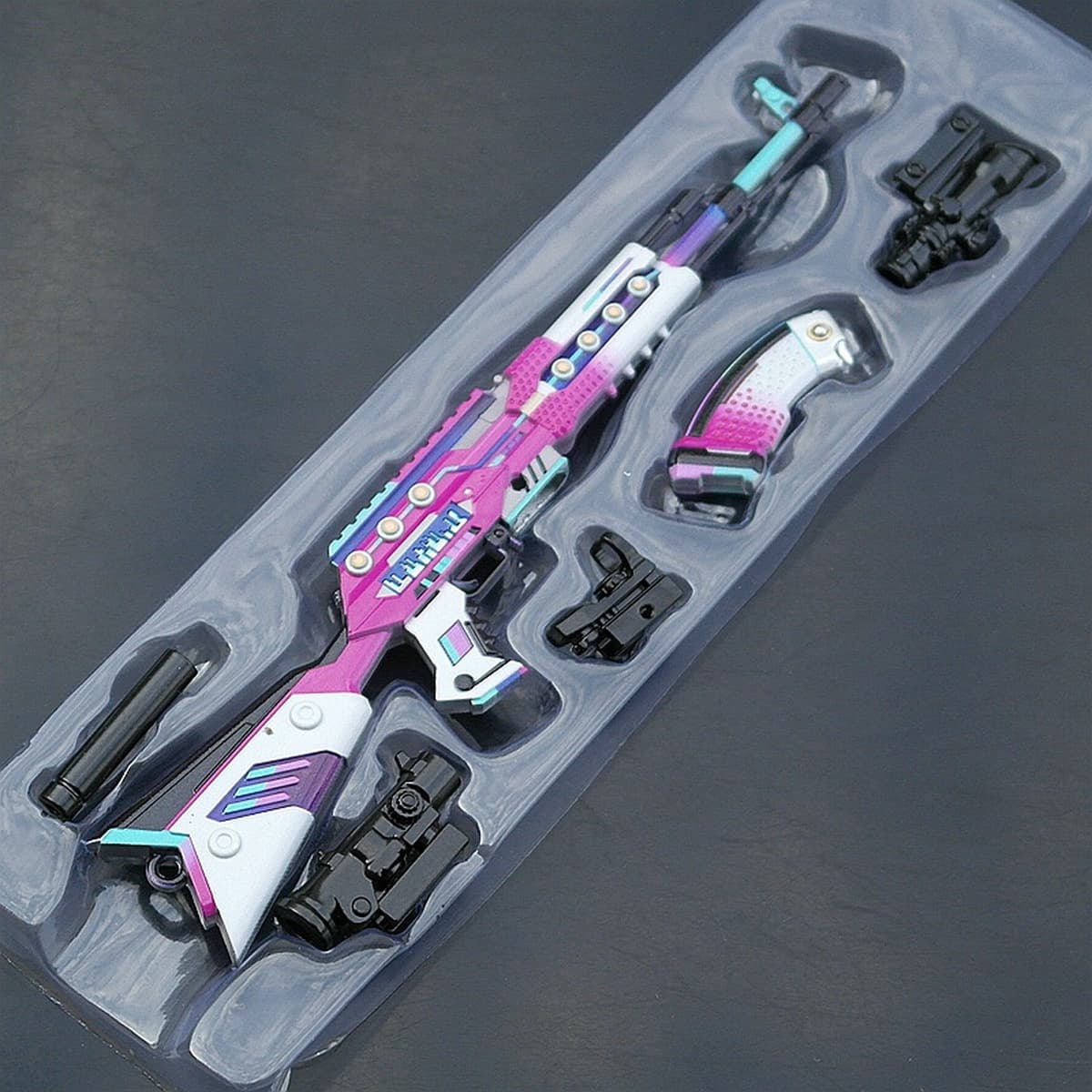 Побег Иисуса и мирное оружие боя M24 AKM M416 98K AWM модель пистолета кожа брелок