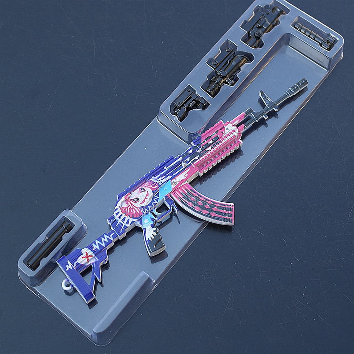 Побег Иисуса и мирное оружие боя M24 AKM M416 98K AWM модель пистолета кожа брелок