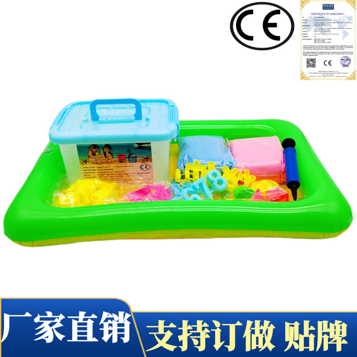 Прямые поставки с фабрики: набор детского песка для творчества, цветной песок Power Color, магический динамический песок...