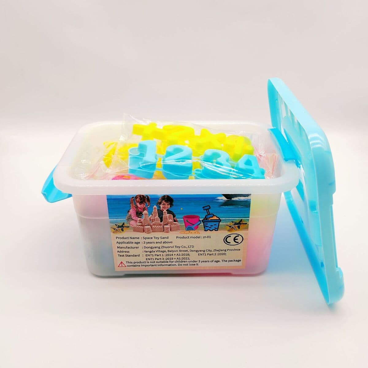 Прямые поставки с фабрики: набор детского песка для творчества, цветной песок Power Color, магический динамический песок...