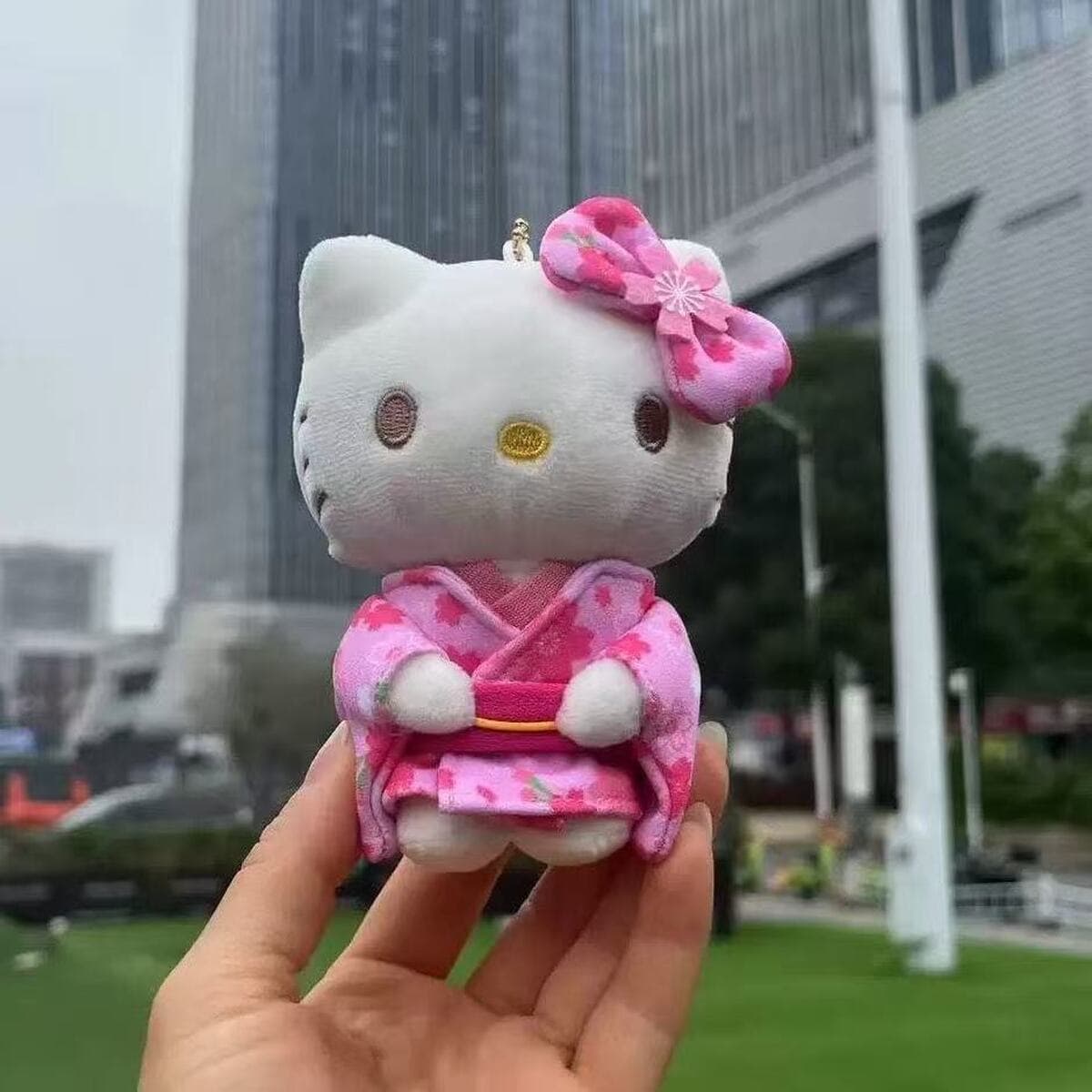 Новый hellokitty Sanrio KT кот Кукла Кукла школьная сумка подвеска брелок маленький подарок