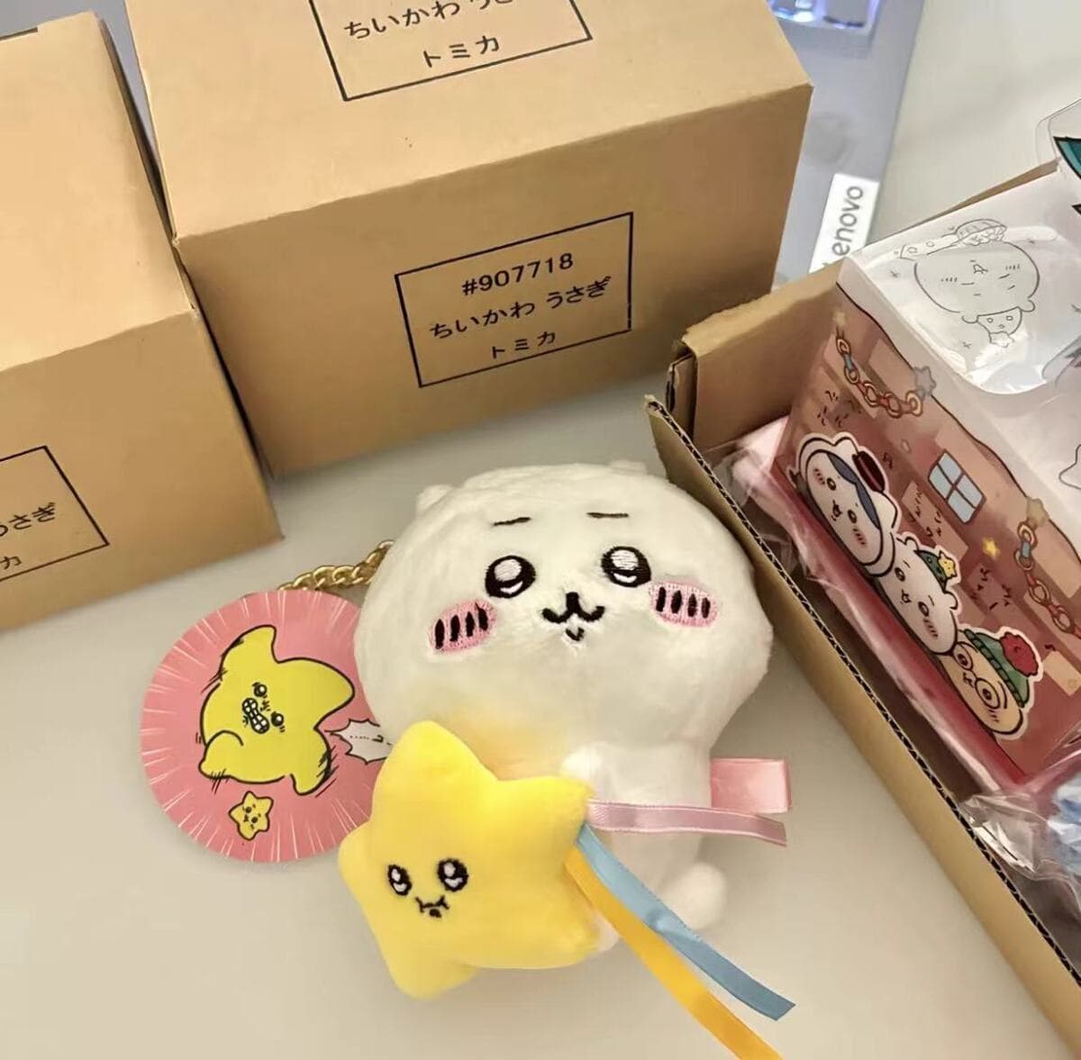 Chiikawa Usa Chiji Ikawa маленькая восьмерка подвеска мультфильм милая кукла брелок школьный портфель