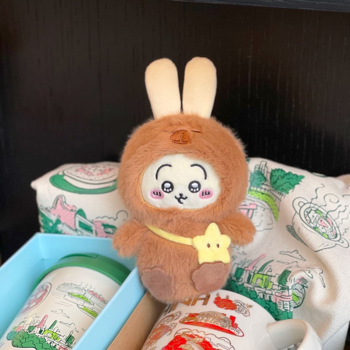 Chiikawa Usa Chiji Ikawa маленькая восьмерка подвеска мультфильм милая кукла брелок школьный портфель