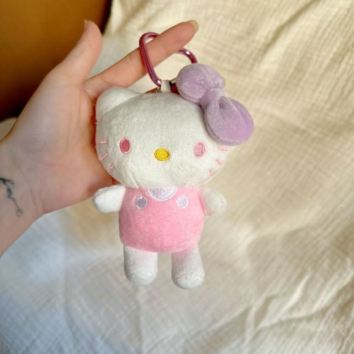 Милый мультфильм гавайский плавательный круг Kitty плюшевые куклы подвеска Ktcat школьная сумка подвеска брелок подарок