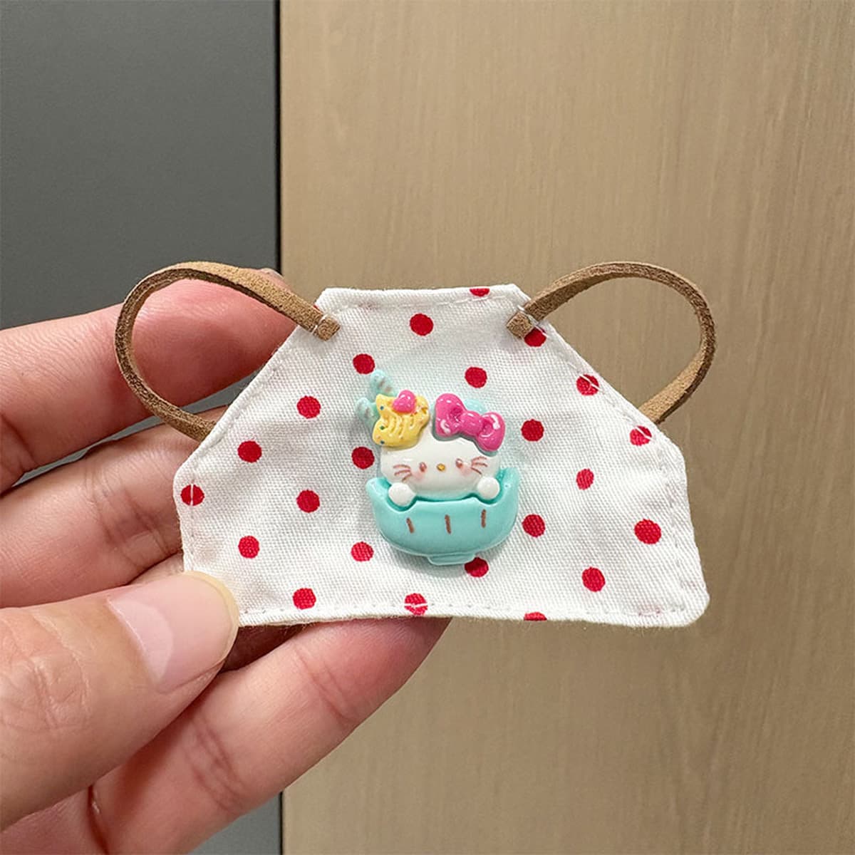 Милая мини-холщовая сумка, плюшевая кукла, клетчатая сумка, кукла West Highland, аксессуары для щенков, клетчатая юбка,...