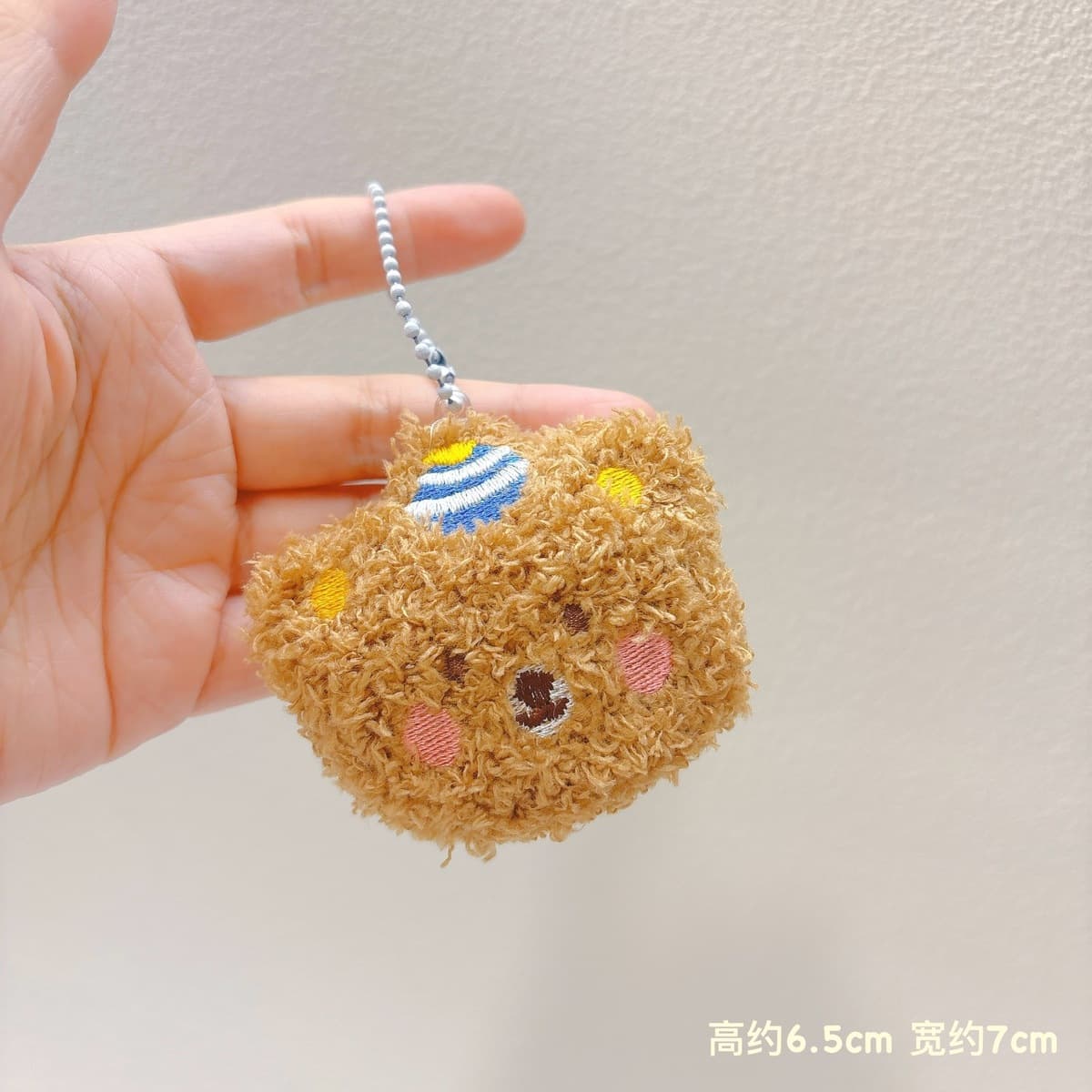 Популярный пищащий плюшевый брелок-подвеска в виде милого котенка, игрушка для автоматов с игрушками, плюшевая кукла