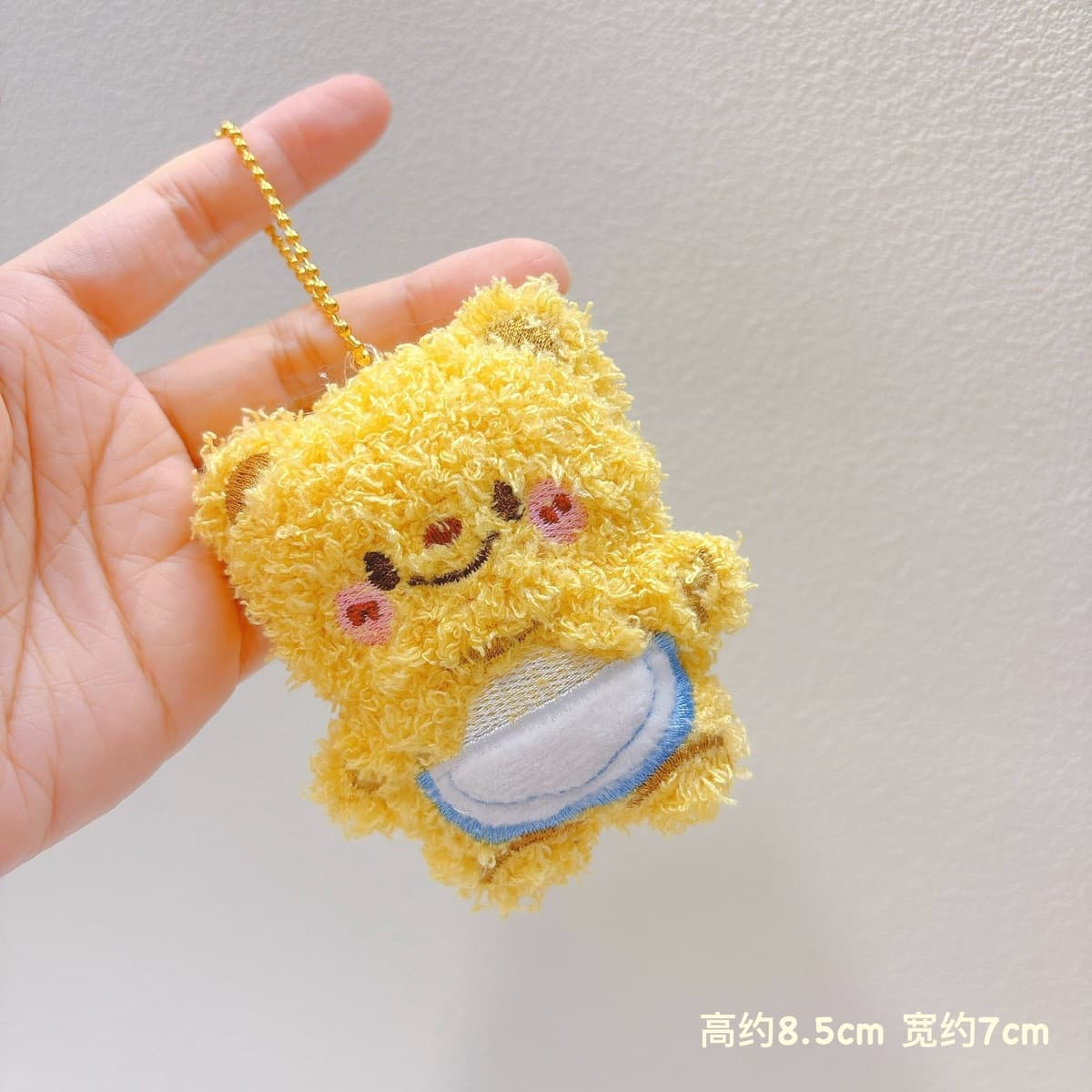 Популярный пищащий плюшевый брелок-подвеска в виде милого котенка, игрушка для автоматов с игрушками, плюшевая кукла