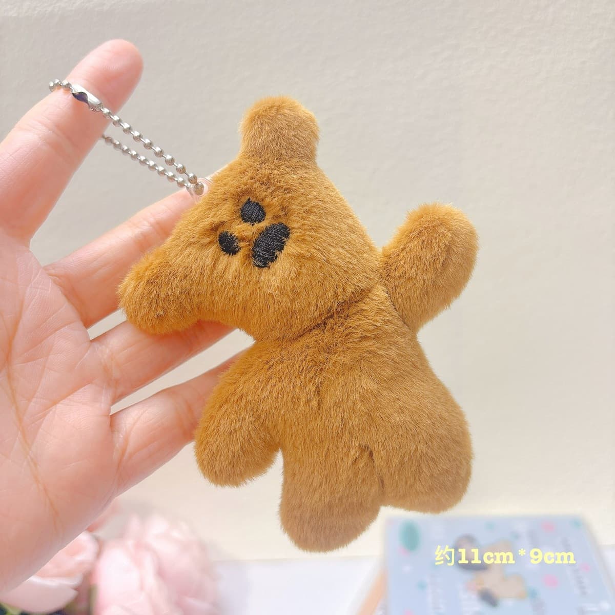 Популярный пищащий плюшевый брелок-подвеска в виде милого котенка, игрушка для автоматов с игрушками, плюшевая кукла