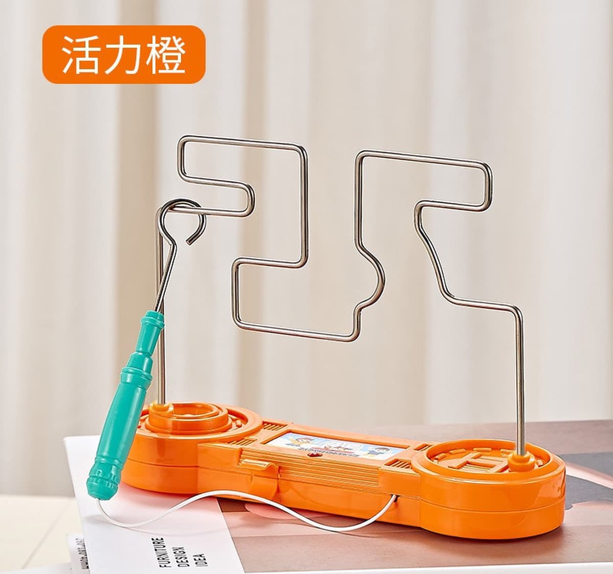 Электрический сенсорный лабиринт Fire Line детская настольная игра для обучения концентрации внимания Огненная линия...