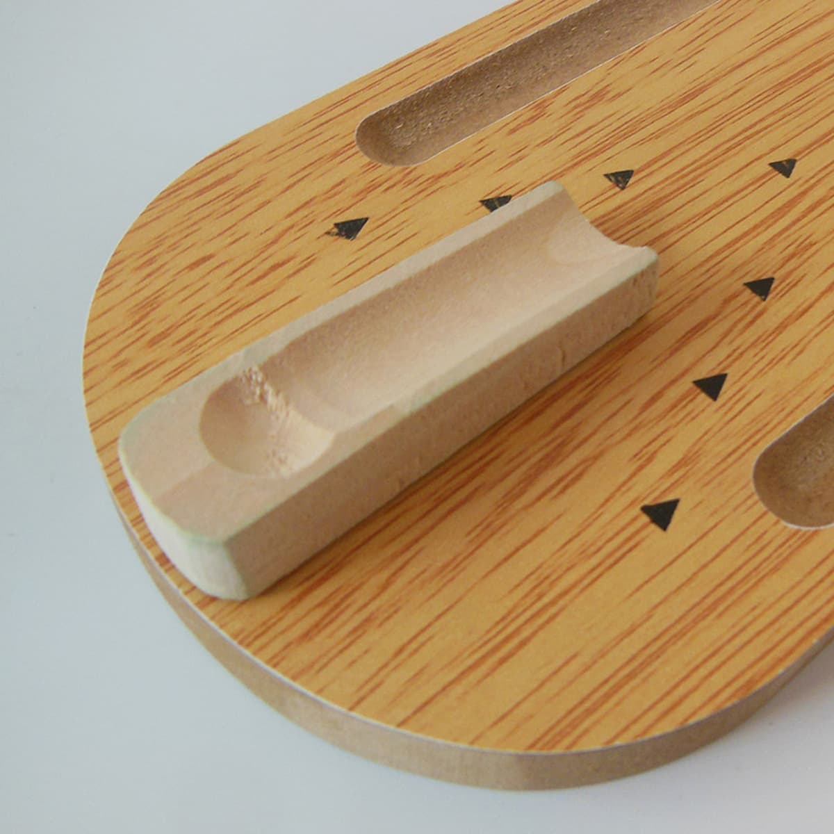 Мини-боулинг Настольная игра Деревянные детские развивающие инновационные игрушки Твердый Деревянный Забавный мяч для...