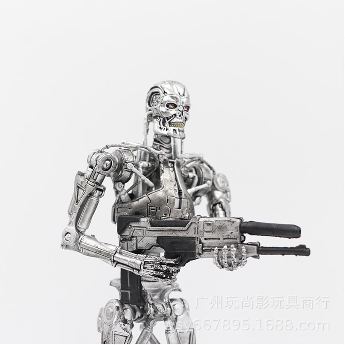 Play Shangying NECA темная судьба Терминатор Скелет робота T800 7-дюймовая подвижная модель куклы