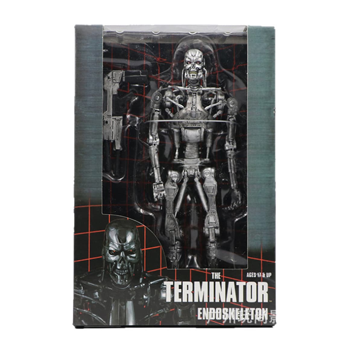 Play Shangying NECA темная судьба Терминатор Скелет робота T800 7-дюймовая подвижная модель куклы