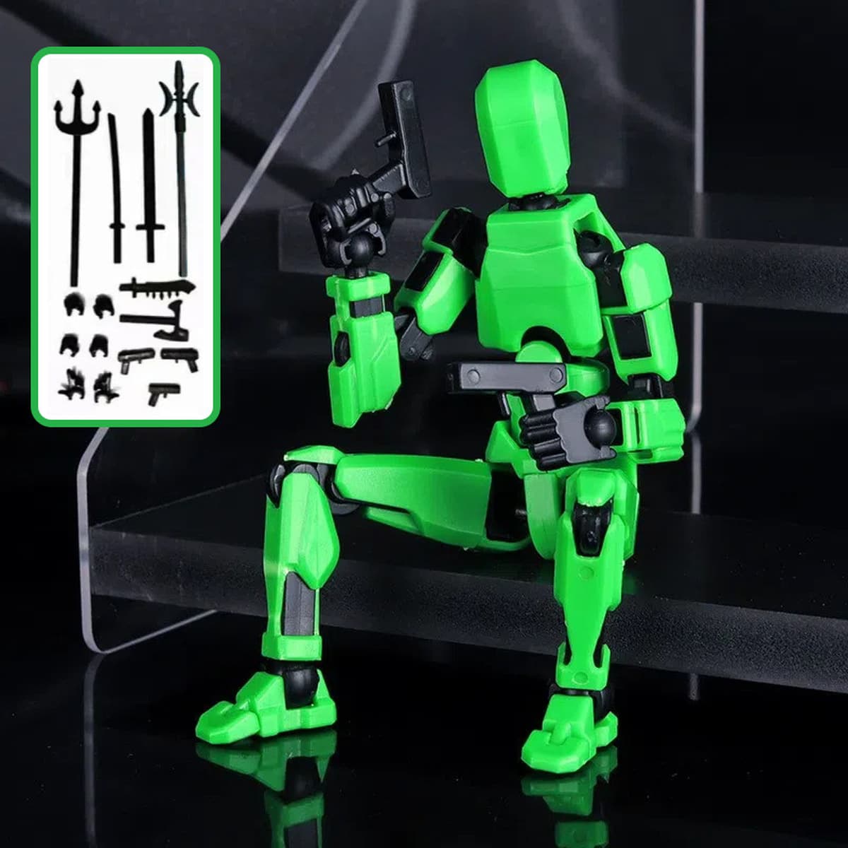 Трансграничный dummy 13 счастливая кукла 13 суставов Движимая DIY декомпрессионный артефакт 3D Print Игрушка манекен