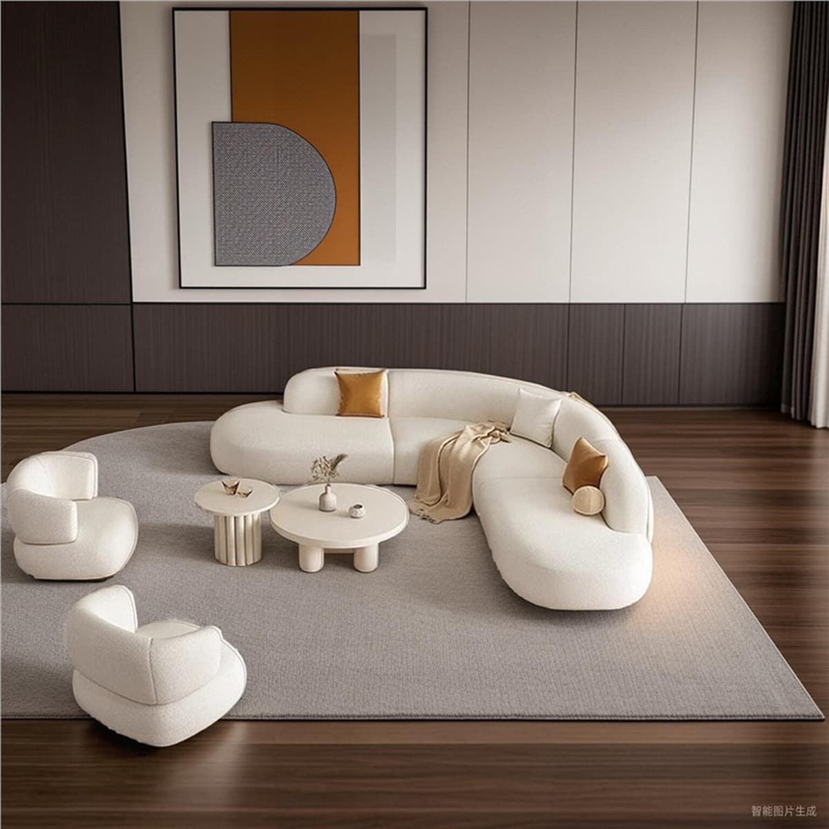 Угловой диван для больших гостиных, одноместный диван для свадебной фотосъемки, отелей, современных минималистичных офисов,...