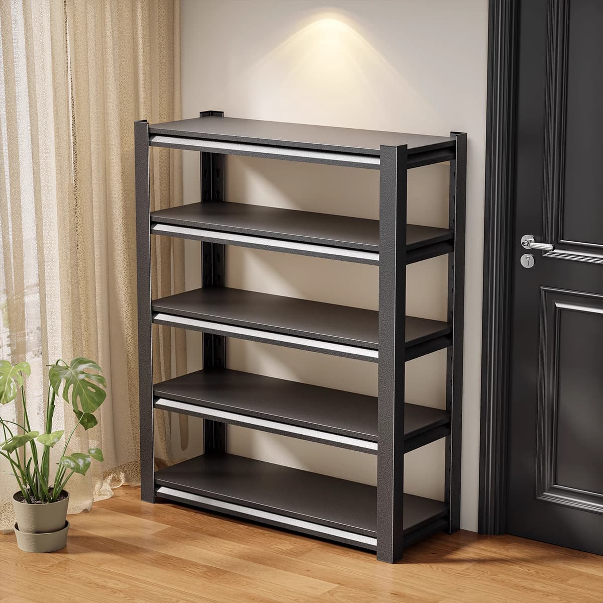 Напольная многоярусная обувница из стали для прихожей, простая металлическая подставка для обуви, шкаф для обуви у входной...