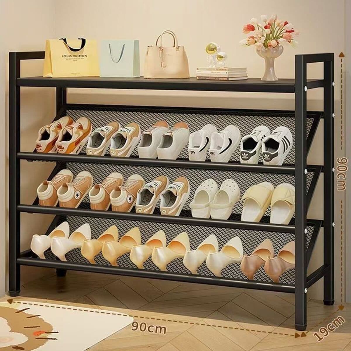 Многоярусная подставка для обуви для прихожей, для дома, общежития, аренды, с возможностью демонстрации обуви