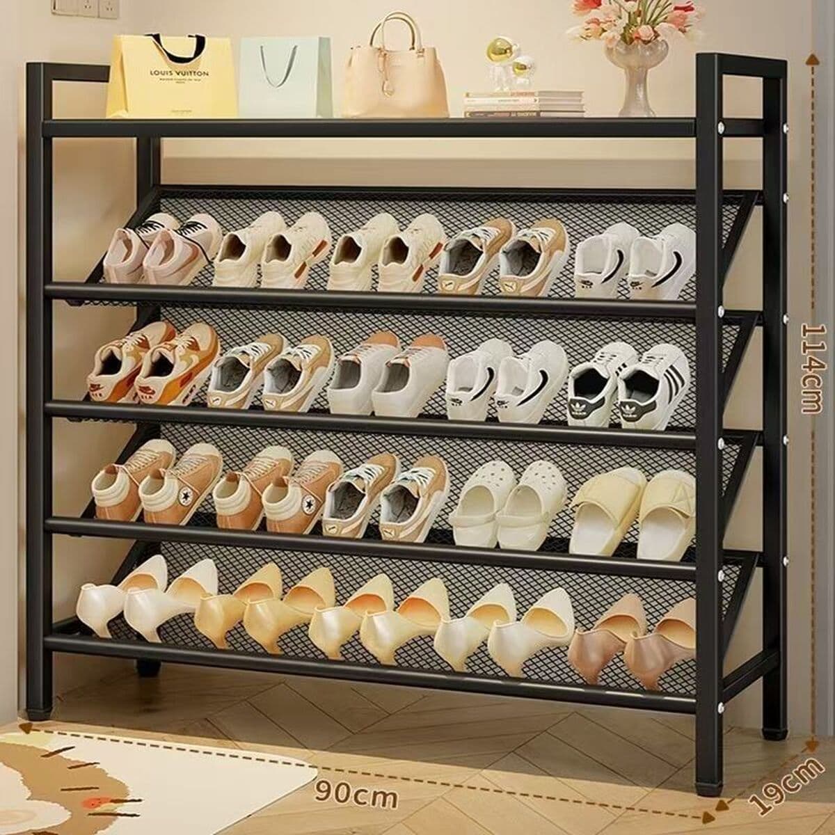 Многоярусная подставка для обуви для прихожей, для дома, общежития, аренды, с возможностью демонстрации обуви