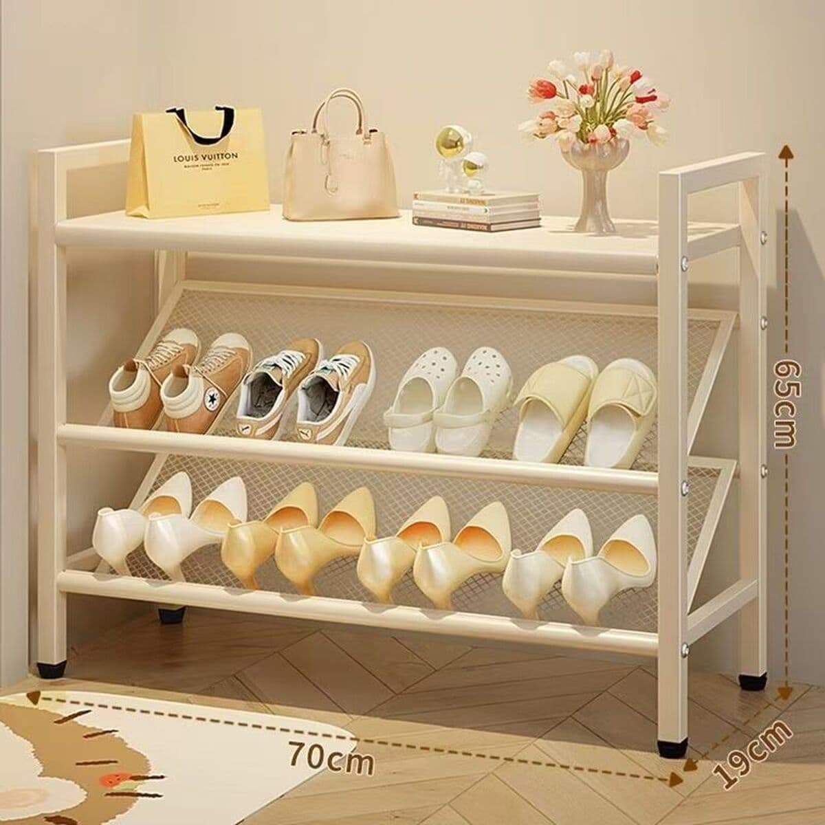 Многоярусная подставка для обуви для прихожей, для дома, общежития, аренды, с возможностью демонстрации обуви