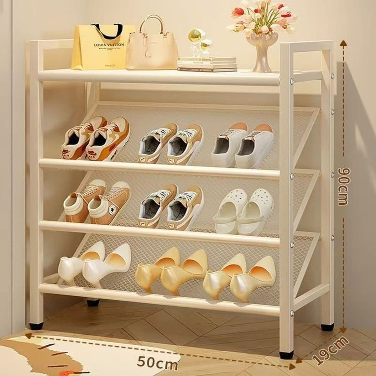 Многоярусная подставка для обуви для прихожей, для дома, общежития, аренды, с возможностью демонстрации обуви
