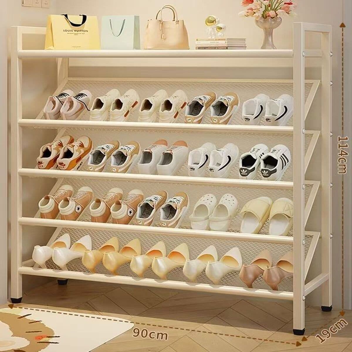 Многоярусная подставка для обуви для прихожей, для дома, общежития, аренды, с возможностью демонстрации обуви