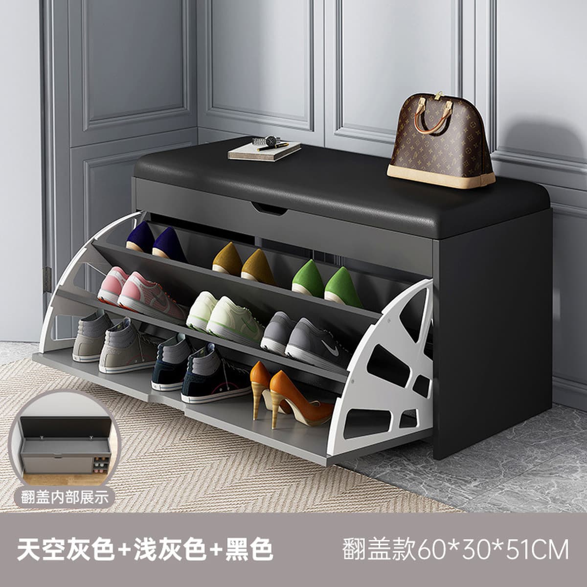 Ношение обуви табурет для домашнего использования