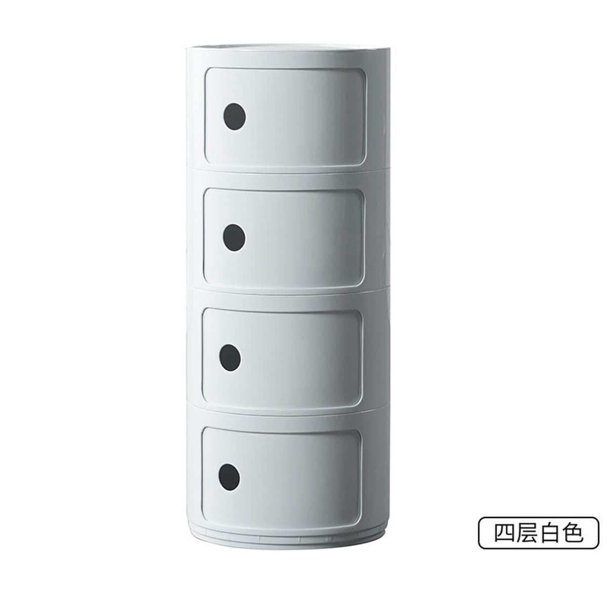 Nordic ins Круглая тумбочка Современный Простой Белый Креативный Маленький Шкаф Мини Простой Пластиковый Боковой Шкаф