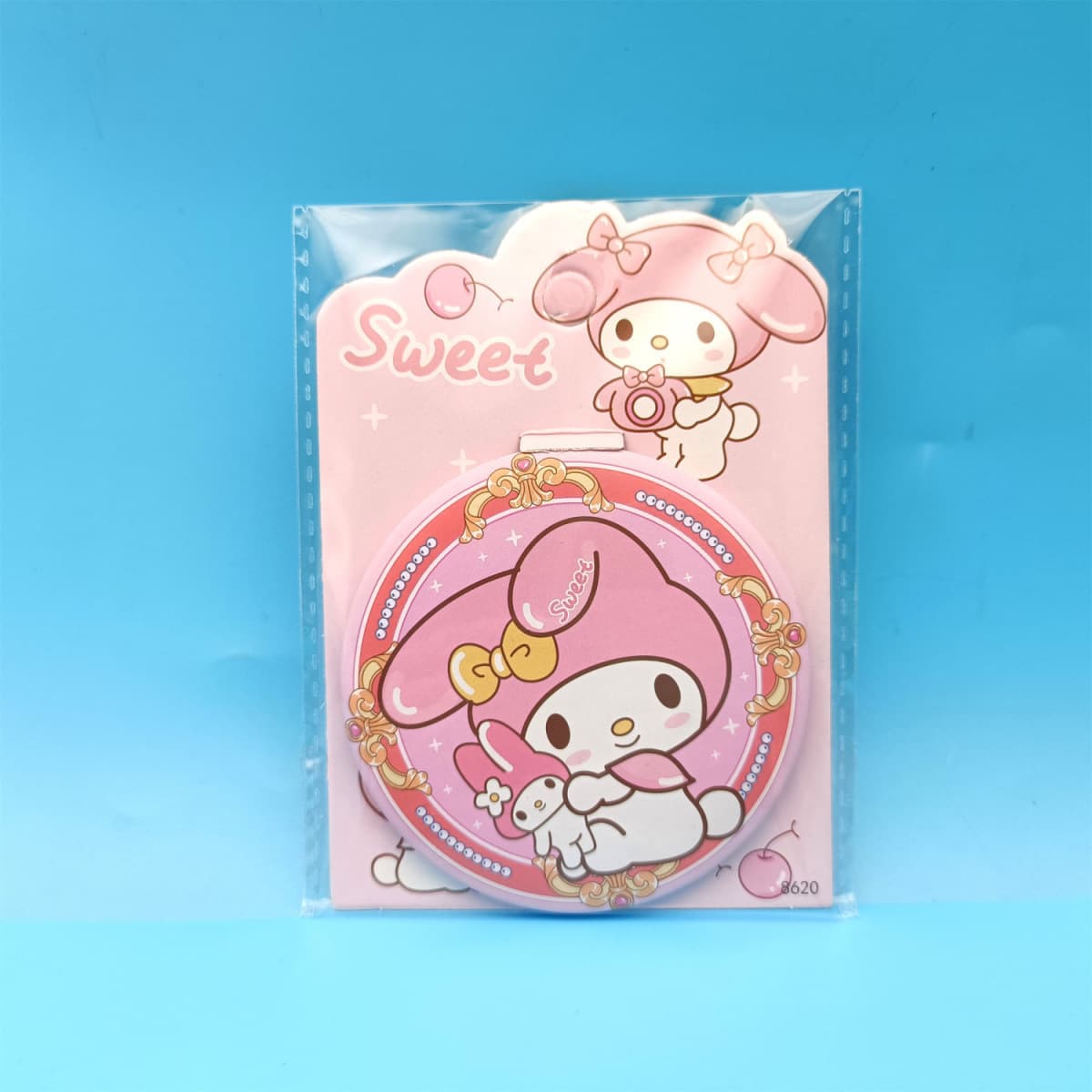 Аниме Sanrio Зеркало мило односторонний мини с высоким содержанием Куломи Мелетти Бутин собака портативный с зеркалом