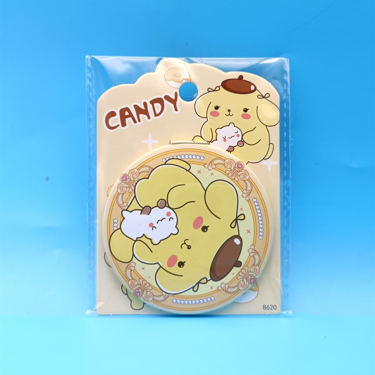 Аниме Sanrio Зеркало мило односторонний мини с высоким содержанием Куломи Мелетти Бутин собака портативный с зеркалом