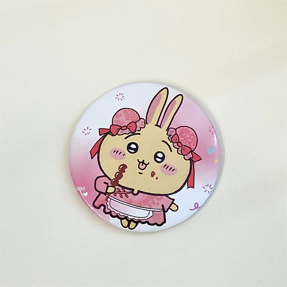 Мультфильм Джи Кава маленькое круглое зеркало Усаки портативное маленькое зеркало