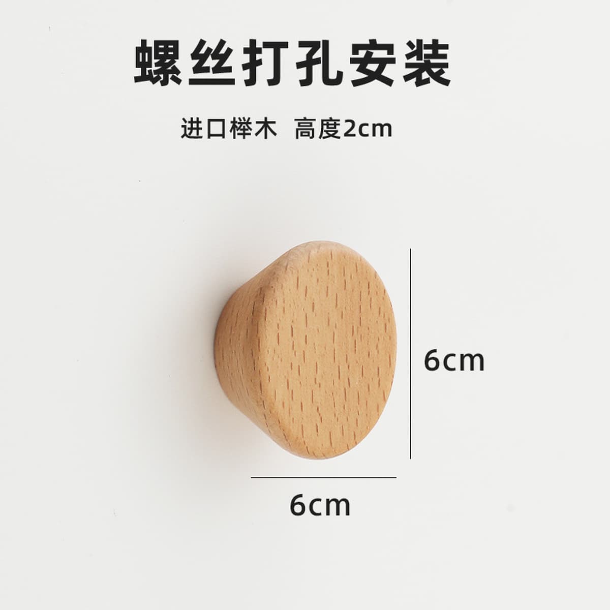 Деревянная ручка для детской комнаты с изображением Микки Мауса, милая мультяшная ручка для шкафа в виде медведя,...