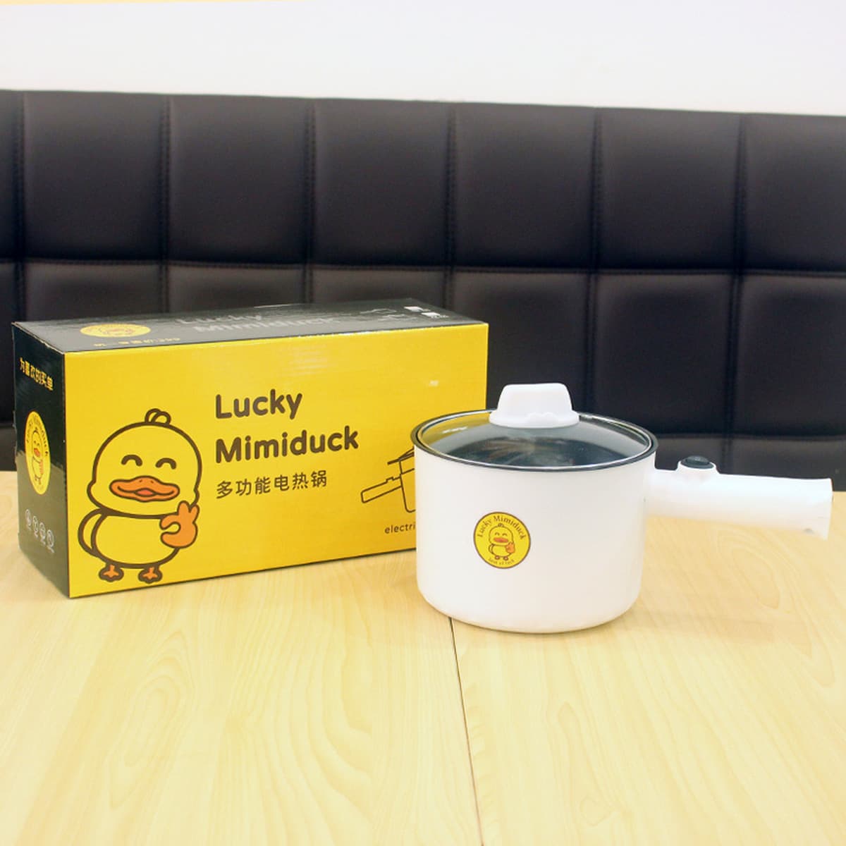 Электрическая кастрюля Little Yellow Duck, бытовая электрическая кастрюля, кастрюля на вынос, кухонная кастрюля с...