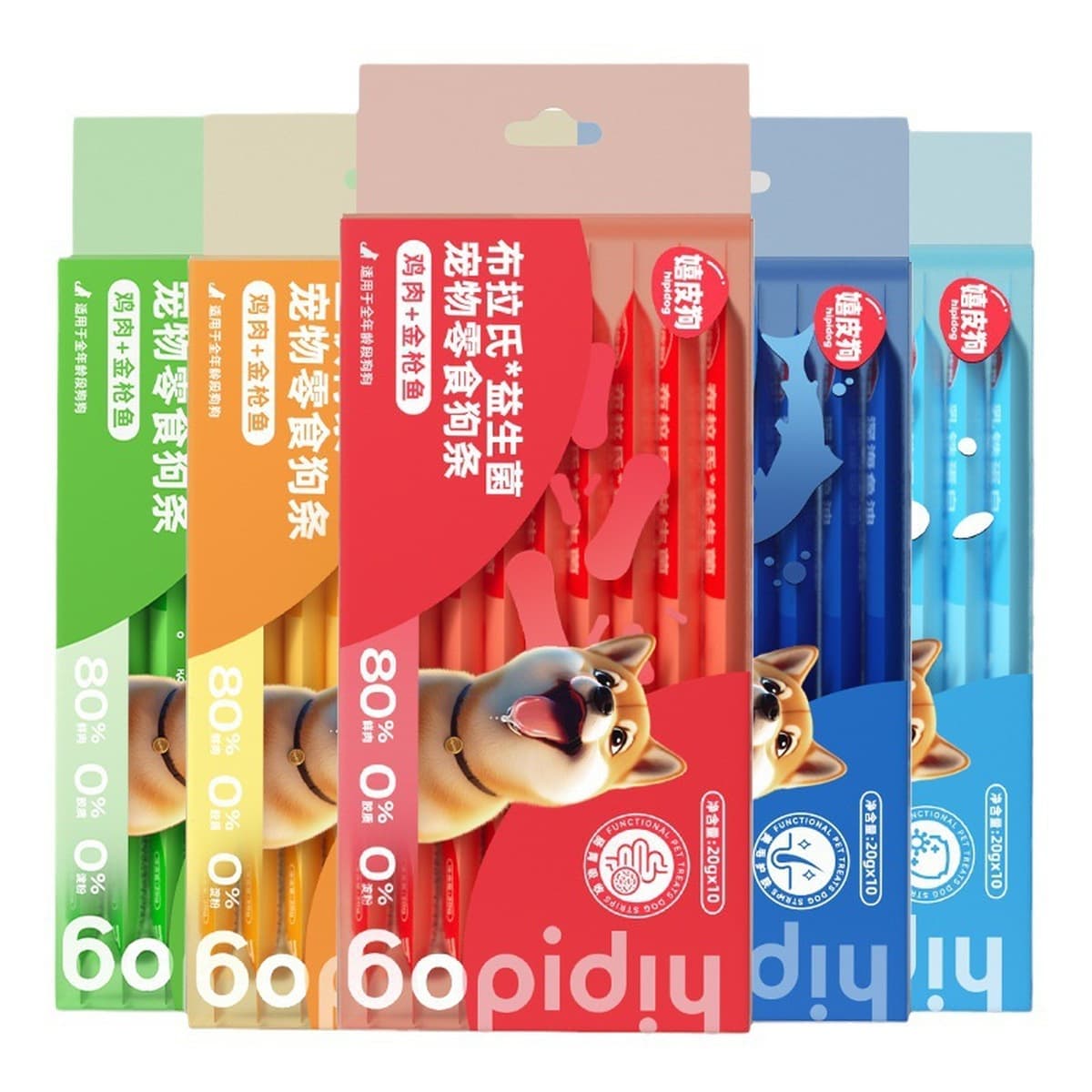 Функциональные полоски для собак, собачьи лакомства, питательные пакеты влажного корма для собак малых и средних пород,...