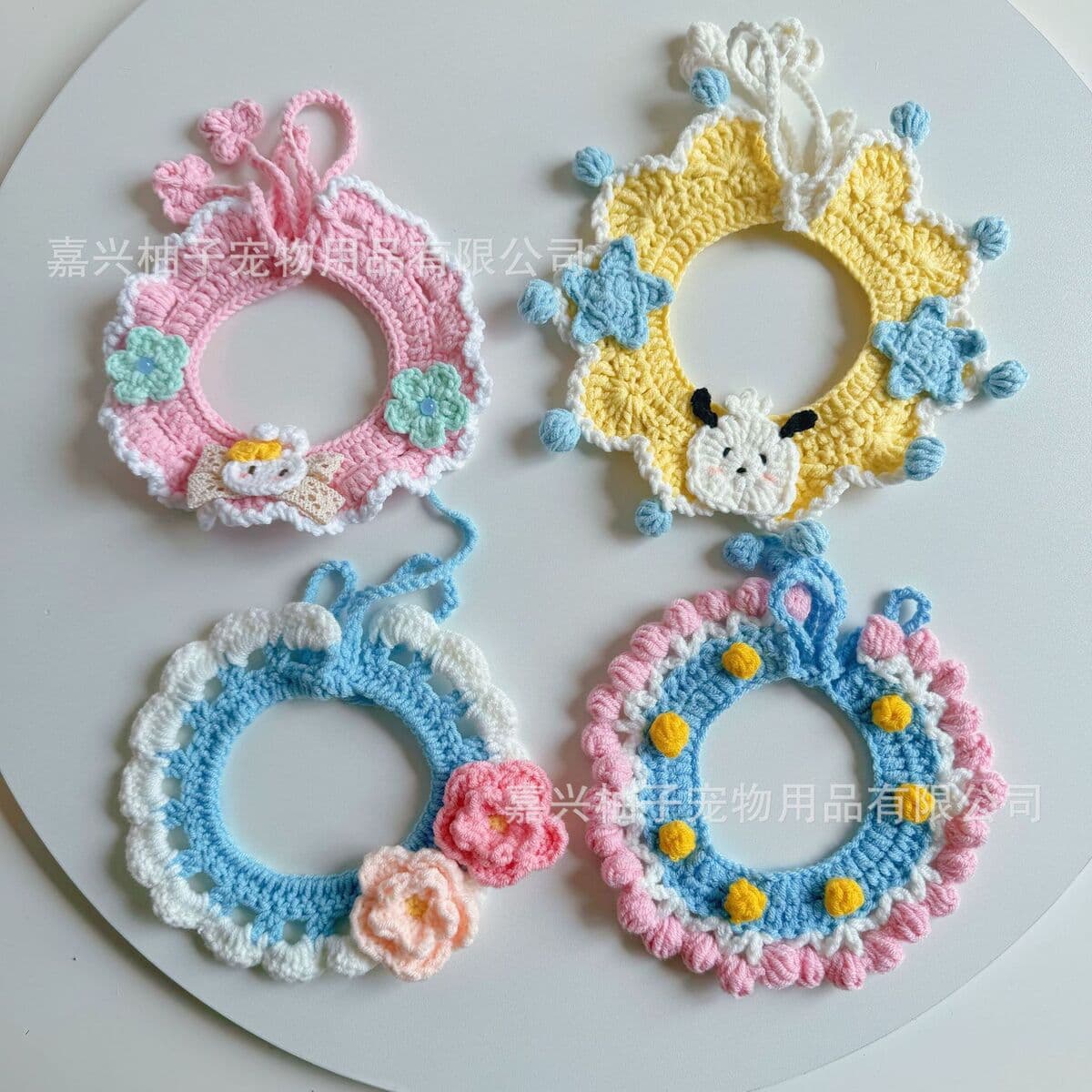 Пача собака домашнее животное кошка собака кролик чистая вязаная шея ручной работы