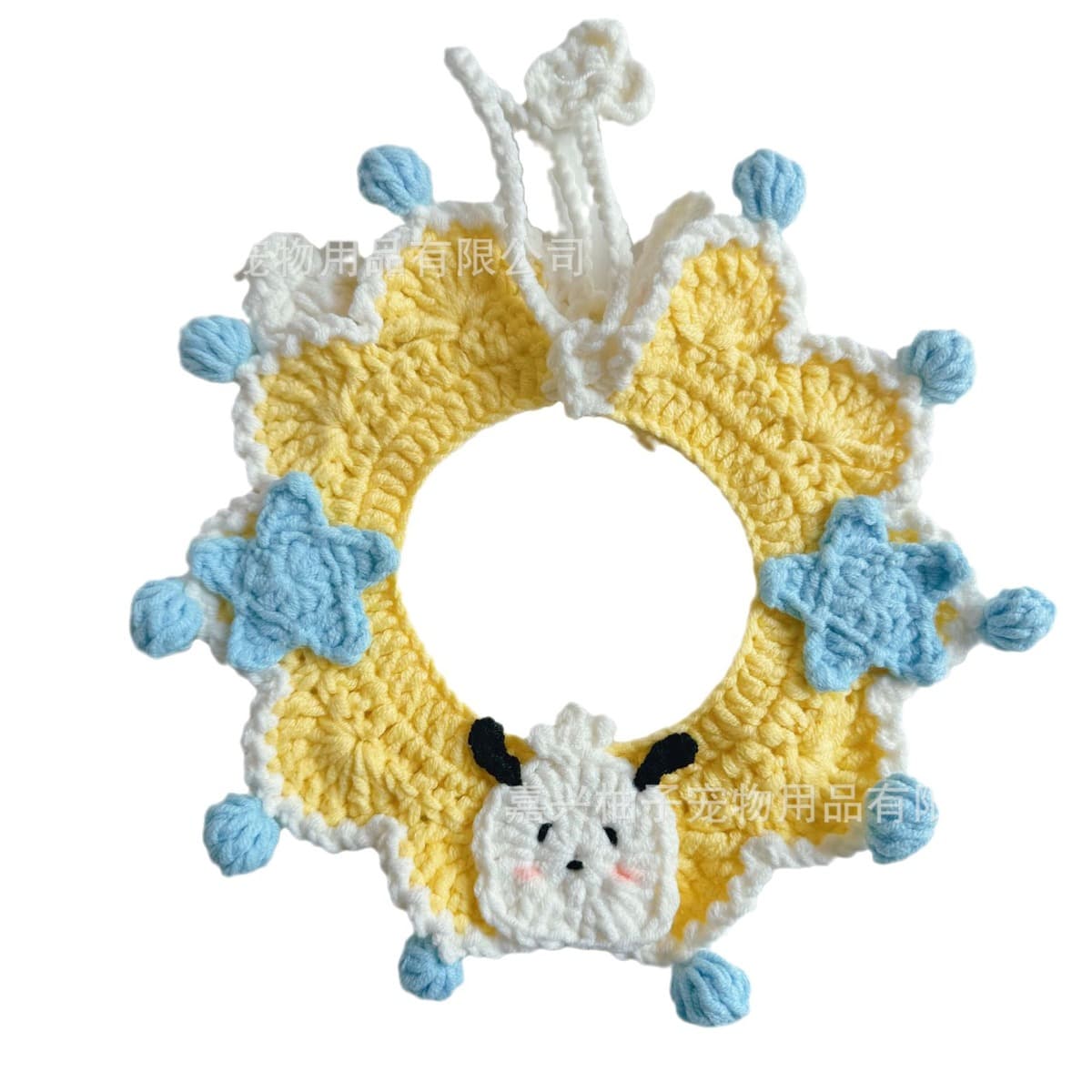 Пача собака домашнее животное кошка собака кролик чистая вязаная шея ручной работы